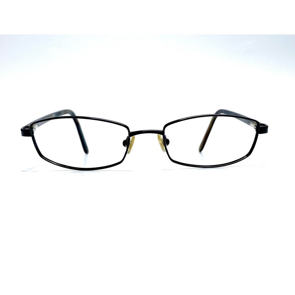 Kate Spade Black Metal Rectangular Glasses Brown Tortoise Temple Dotti 52 17 135